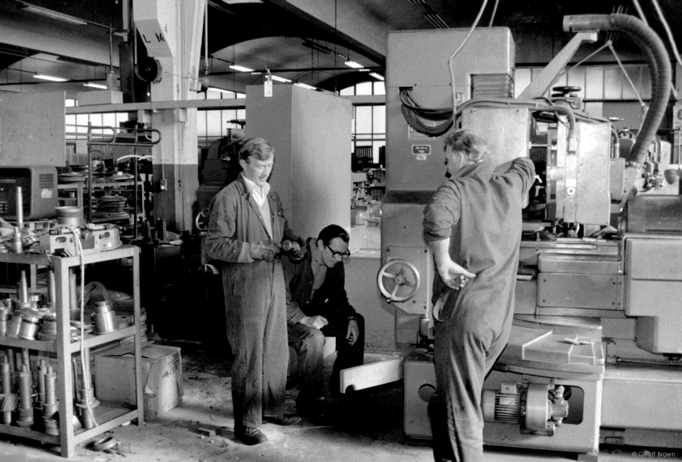 The last machine I worked on