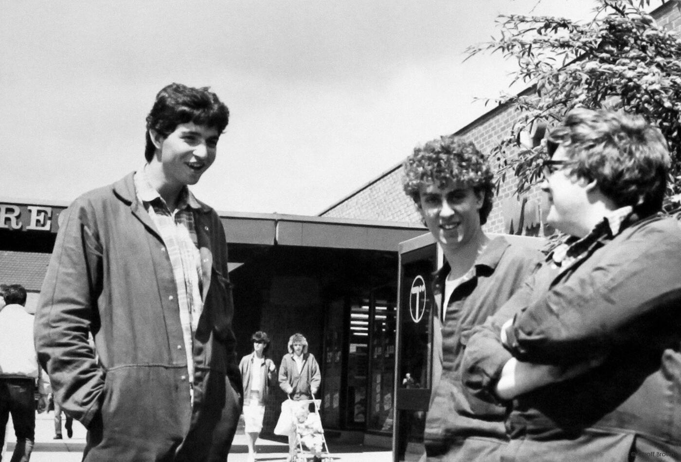 Young apprentices face the future