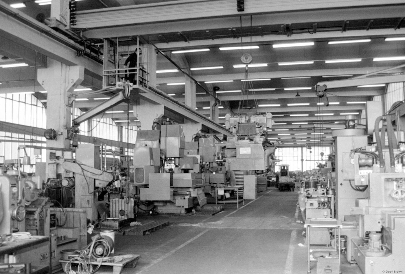 Churchill&#39;s shop floor