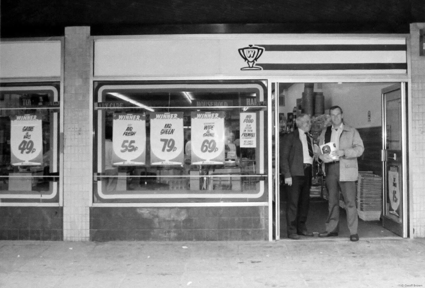 Andy and Bill at Winners